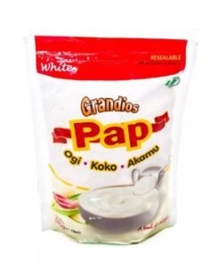 Nigerian akamu white